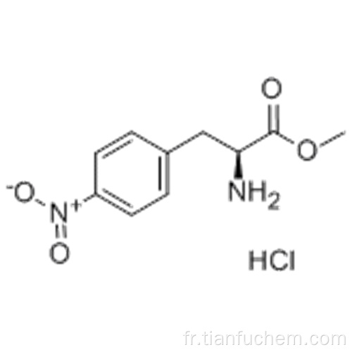 Chlorhydrate d&#39;esters méthyliques de L-4-nitrophénylalanine CAS 17193-40-7